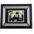 TAO 5.6-inch Black with Silver Bevel Digital Photo Frame