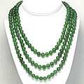 Jade Bead 60-inch Endless Necklace