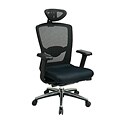 Office Star Black ProGrid Headrest Chair
