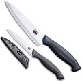 Ceramic 2-piece Santoku Paring Knife Set
