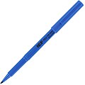 Eberhard Faber Blue Felt Tip Fine Point Pens (Pack of 12)