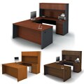 Bestar Prestige+ Commercial Grade U-shape Hutch And Desk