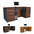 Complementing guides on desk Albert Bestar Prestige Double Pedestal Desk