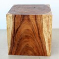 Wooden Cube 18 Walnut Oil End Table (Thailand)