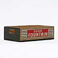 Meaningful guide on Vintage Soda Vending Machine Parts Soda Fountain Green Crate