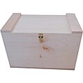 Pine and Cedar Medium Unfinished Covered Box