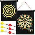 Magnetic Roll Up Dart Board/ Bullseye Game w/ Darts