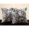 Leaves 18-inch Throw Pillows (Set of 2)