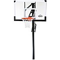 Lifetime 54-inch Tempered Glass In-ground Power Lift Basketball System