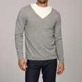 Oggi Moda Men's V-Neck Cashmere Sweater
