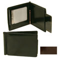 Bond Street Italian Leather Money Clip