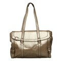 Nunzia Designs Bellerose Light Metallic Gold Women's Laptop Bag