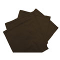 Brown Cotton Napkins (Set of 4)