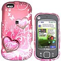 Motorola Cliq XT Pink Heart Snap-on Protective Case