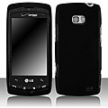 LG Ally VS740 Black Snap-on Protective Case