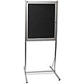 Quartet Standing Directory with Glass Door
