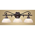 Kimball 3-light Antique Rust Vanity Light