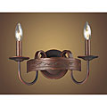 Free useful data on Wrought iron railing designs Indoor 2-light Weathered Copper Wall Sconce