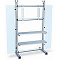 Testrite Creo Double Upright Plasma TV Stand
