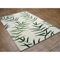 Hand-tufted Metro Off-white Wool Rug (5' x 8')