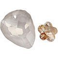 Jolee's Jewels Celebrations Crystal Silvertone Flower Pendant 2-pc Set