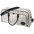 Sizzix Eclips Black/ Cream/ Periwinkle/ Plaid Carry-all Tote
