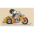 motorcycle leather hair holder free relevant info Peanuts 'Snoopy & His Sidekick' Wood Mounted Rubber Stamp