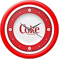 Coca-Cola 12-inch White Neon 1970's Style Coke Clock