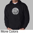 Los Angeles Pop Art Men's Smiley Face Hoodie
