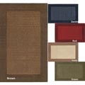 Handmade Alexa Zen Solid Border Multi Wool Rug (5' x 8')