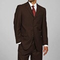 Giorgio Fiorelli Men's Brown 3-button Suit