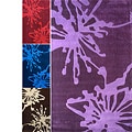 Handmade Alexa Norwegian Sky Fireworks Splash Rug (7'6 x 9'6)