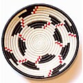 Free connected tips for Needle Wurlitzer Jukebox Plant Fiber Plateau Basket (Rwanda)