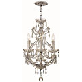 Maria Theresa 3-light Polished Chrome Mini Chandelier