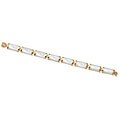 Angelina D'Andrea 14k Yellow Gold Mother of Pearl Bracelet