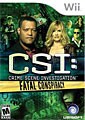 Wii - CSI: Fatal Conspiracy - By UbiSoft