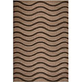Hand-tufted Elevation Waves Rug (5' x 8')
