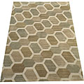 Free efficient data on Nepali rug Nepalese Hand-knotted Beige/ Green Tibetan-style Wool Rug (6' x 9')