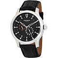 Akribos XXIV Men's 'Paros' Stainless Steel Multifunction Strap Watch