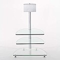 'Maverick' Glass Flat Screen Mount Entertainment Unit