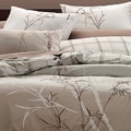 Embroidered Bamboo 3-piece King-size Duvet Cover Set