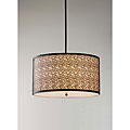 Indoor 3-light Black Pendant Chandelier