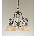 Top site for Chandelier Wrought Lake Geneve 3-light Tortoise Shell Chandelier