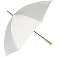 RainWorthy 48-inch All-white Umbrellas (Case of 24)