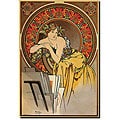 Alphonse Mucha 'Mucha' Canvas Art