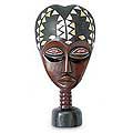 Sese Wood 'Dagomba Healer' Sculpture (Ghana)