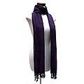 Cotton 'Timeless Purple' Scarf (Guatemala)