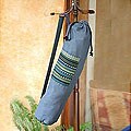 Cotton 'Atitlan Lake' Yoga Mat Bag (Guatemala)