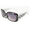 Women's 26510 Black Checker Sunglasses