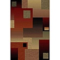 Soho Multi Abstract Rug (7'10 x 10'3)